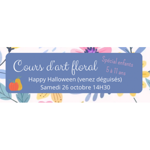 Cours d'art floral enfants...