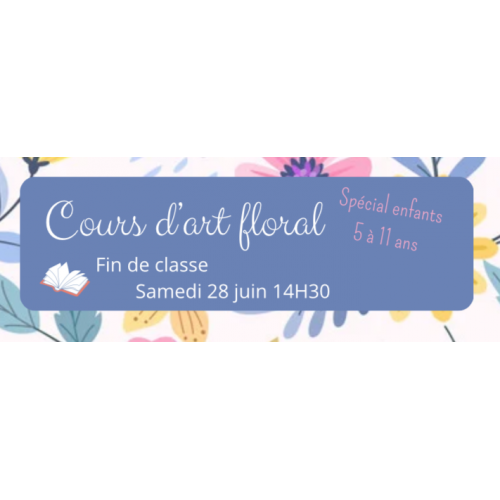 Cours d'art floral enfants...