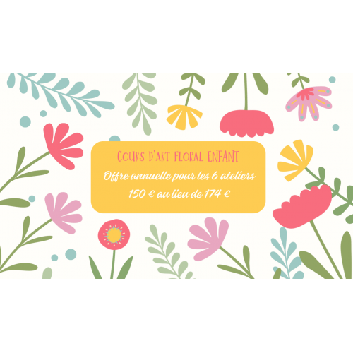 Cours d'art floral enfants...