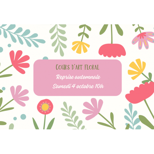 Cours d'art floral du...