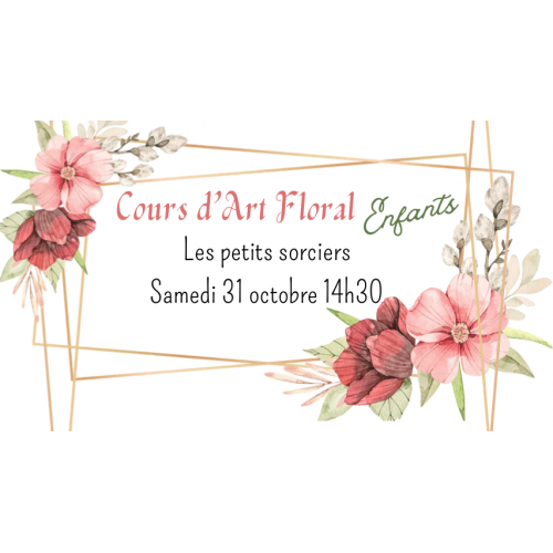 Cours d'art floral enfant...